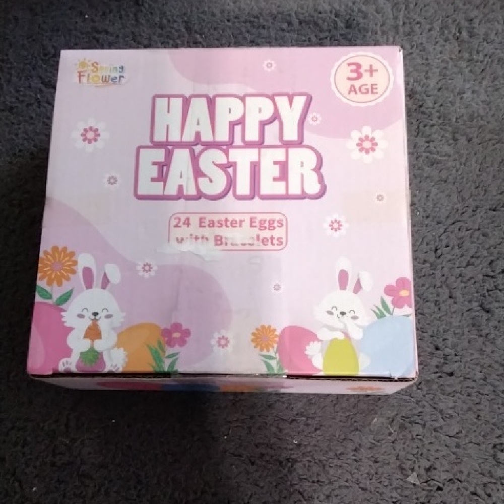 Happy Easter Egg Set - Pink
